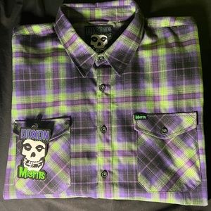 Men’s Dixxon Flannel - Misfits -4X